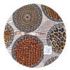 Mandala felinos loneta forro mandala
